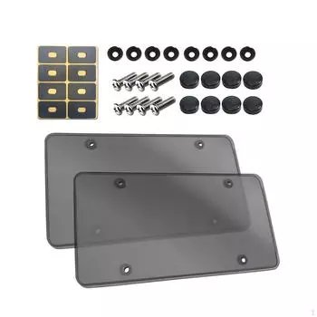 2x защита номерного знака, крышка номерного знака, ремонтная табличка, рамка