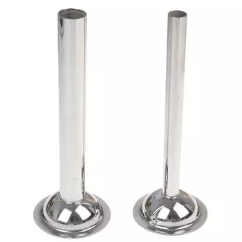 2xНасадка для набивки колбас из нержавеющей стали, трубки для набивки, подходящие для мясорубки