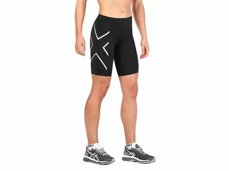2XU Женские компрессионные шорты размер WA4176BBLK/SIL-XS