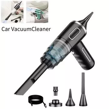 3000/4000 Па беспроводной автомобильный пылесос перезаряжаемый ручной мощный всасывающий пылеуловитель беспроводной очиститель воздуха для автомобиля