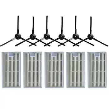 3000 A1 Робот + Пылесос 6 шт. Боковая щетка + 5 * фильтр для Lidl SilverCrest SSR