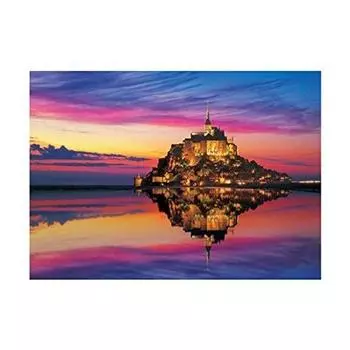 3000 Piece Jigsaw Puzzle Ultimate Puzzle Master Mont Saint Michel and its Bay VII Small Piece (73x102cm)