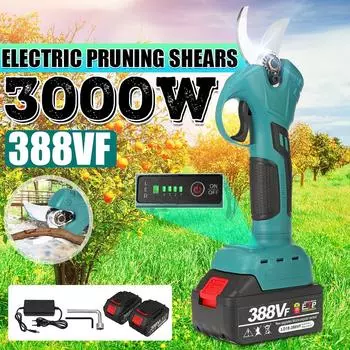 3000 Вт 388VF Беспроводные электрические ножницы Бесщеточные секаторы для ветвей деревьев секатор садовые инструменты для батареи Makita Only machine
