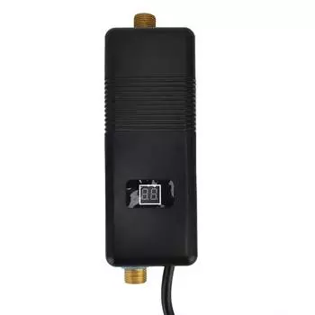 3000 Вт мгновенный электрический водонагреватель для дома, ванной, кухни, туалета, кемпинга, черный, Великобритания, 220 В, 1,5 квадратных метра