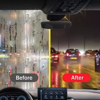 300-100 мл средство для удаления масляной пленки со стекол автомобиля, очиститель лобового стекла, губка для чистки автомобильных стекол, водоотталкивающее средство для обслуживания