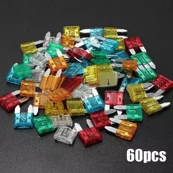 300/120/60 шт. комплект предохранителей для грузовых автомобилей, страховочная вставка, автоаксессуар 60Pcs