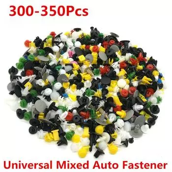 300-350 шт. Автомобильные клипсы для бампера, заклепки, панель двери, подкрылок для всех автомобилей