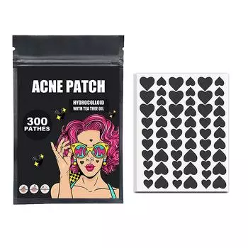 300/600/1200 Pcs/Set Heart Pimple Patch Acne Colorful Invisible Acne Removal Skin Care Stickers Concealer Face Spot Beauty
