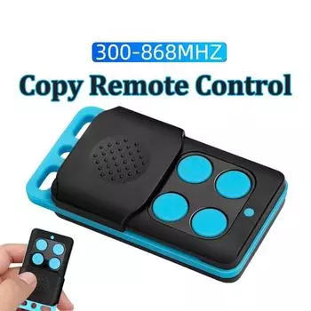 300-868 МГц Клон пульта дистанционного управления RF Дубликатор Копия пульта дистанционного управления с фиксированным кодом Беспроводной пульт дистанционного управления для ворот гаража