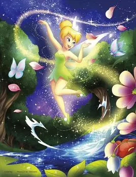 300 элементов пазла Питер Пэн Fairy Lights Glowing Puzzle Petit 2 [Головоломка Lights] (16,5x21,5см)