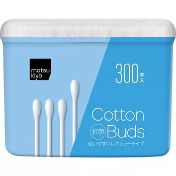 300 антибактериальных ватных палочек Ватная палочка в тюбике Ватная палочка в тюбике 1 set