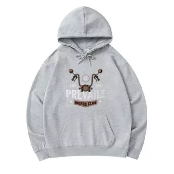 300 г/м мужские хлопковые толстовки преобладают в Riders Club (0004) Свитшот из хлопка премиум-класса с принтом XS армия зеленый