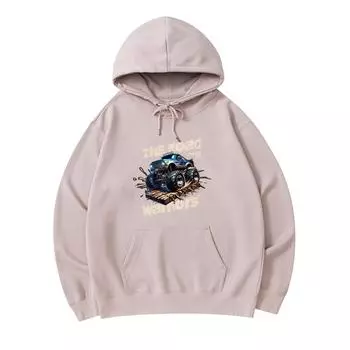 300 г/м Мужские хлопковые толстовки с капюшоном The Road Warriors Print Премиум Хлопковая толстовка XS армия зеленый