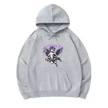 300 г/м Мужские хлопковые толстовки с капюшоном Protect Print Премиум Хлопковая толстовка XS армия зеленый