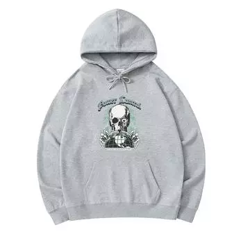 300 г/м Мужские хлопковые толстовки с капюшоном Power Control Print Премиум хлопок Толстовка XS армия зеленый