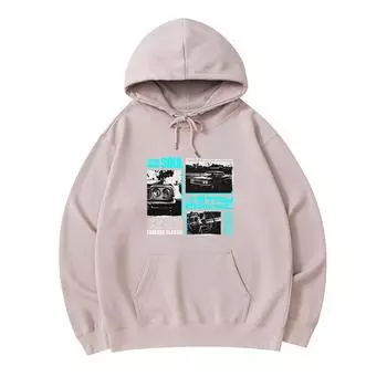 300 г/м Мужские хлопковые толстовки с капюшоном Stay Classic Print Премиум хлопковая толстовка XS армия зеленый