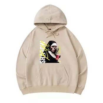 300 г/м Мужские хлопковые толстовки с капюшоном Shadow Kill Print Премиум Хлопковая толстовка XS армия зеленый