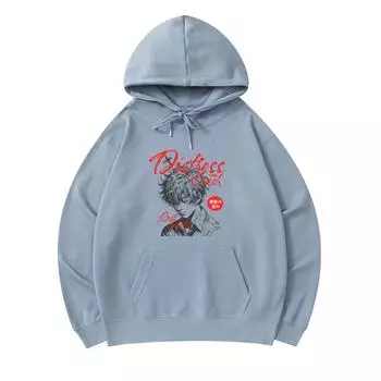 300 г/м Мужские хлопковые толстовки с принтом Distress, толстовка из премиального хлопка XS армия зеленый