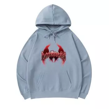 300 г/м Мужские хлопковые толстовки с капюшоном Darkness 1996 Print Premium Cotton Sweatshirt XS армия зеленый