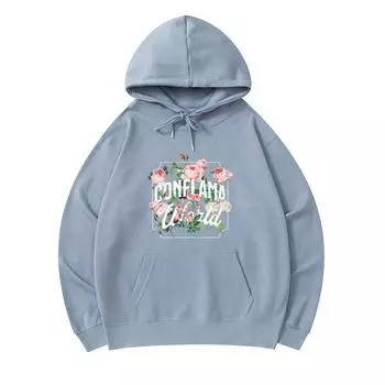 300 г/м Мужские хлопковые толстовки с капюшоном Conflama World Modern Classic Rose Typography Print Премиум хлопковая толстовка XS армия зеленый