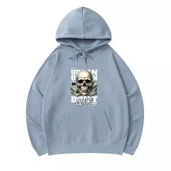 300 г/м Мужские хлопковые толстовки с капюшоном Dont Quit Print Премиум хлопковая толстовка XS армия зеленый