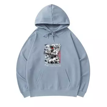 300 г/м Мужские хлопковые толстовки с капюшоном с принтом Купидона Гангста Премиум Хлопковая толстовка XS армия зеленый