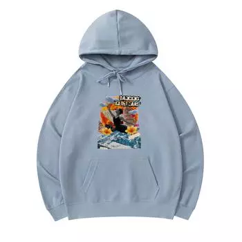 300 г/м Мужские хлопковые толстовки с капюшоном Dancing in the Mars Collage Print Премиум хлопковая толстовка XS армия зеленый