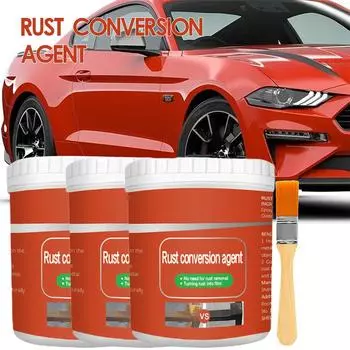 300 г Средство для удаления ржавчины с металла, средство для преобразования ржавчины, мультиингибитор, средство для восстановления антикоррозионной защиты, грунтовка для автомобиля, покрытие для ржавчины автомобиля U3L8 1pcs