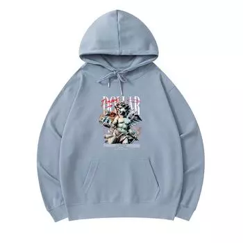 300 GSM Men s Cotton Hoodies Dollar Dreams Print Premium Cotton Sweatshirt XS армия зеленый