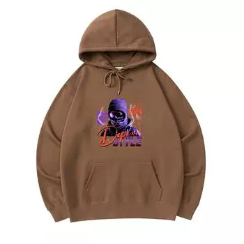 300 GSM Men s Cotton Hoodies Dope Style Print Premium Cotton Sweatshirt XS армия зеленый