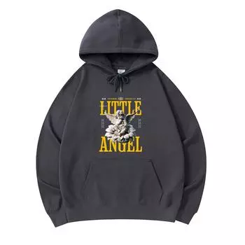 300 GSM Men s Cotton Hoodies Grow Design Template Print Premium Cotton Sweatshirt XS армия зеленый