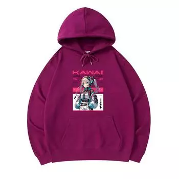 300 GSM Men s Cotton Hoodies Kawaii Print Premium Cotton Sweatshirt XS армия зеленый