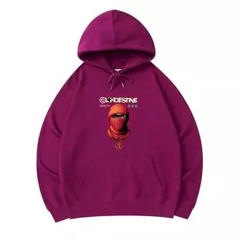 300 GSM Men s Cotton Hoodies Keep Secret Print Premium Cotton Sweatshirt XS армия зеленый