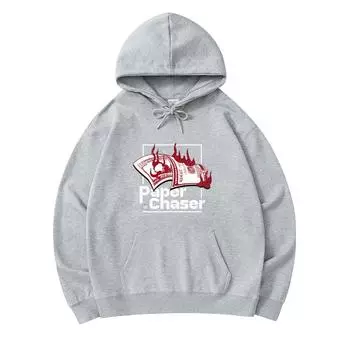 300 GSM Men s Cotton Hoodies Paper Chaser Print Premium Cotton Sweatshirt XS армия зеленый