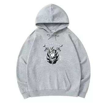 300 GSM Men s Cotton Hoodies Pearson Speed Supply Print Premium Cotton Sweatshirt XS армия зеленый