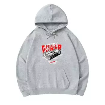 300 GSM Men s Cotton Hoodies Power Attire Print Premium Cotton Sweatshirt XS армия зеленый