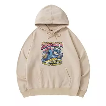 300 GSM Men s Cotton Hoodies Savior Of Slumberville Print Premium Cotton Sweatshirt XS армия зеленый