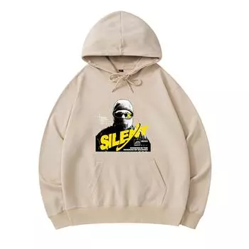 300 GSM Men s Cotton Hoodies Silent Print Premium Cotton Sweatshirt XS армия зеленый