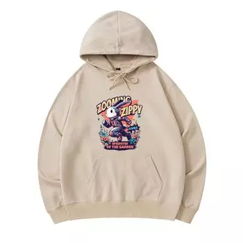 300 GSM Men s Cotton Hoodies Speedster of the Garden Print Premium Cotton Sweatshirt XS армия зеленый