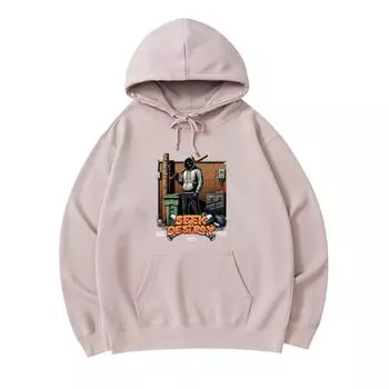 300 GSM Men s Cotton Hoodies Streetwear Graphic (0001) Print Premium Cotton Sweatshirt XS армия зеленый