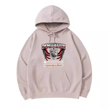 300 GSM Men s Cotton Hoodies Streetwear Graphic (0002) Print Premium Cotton Sweatshirt XS армия зеленый