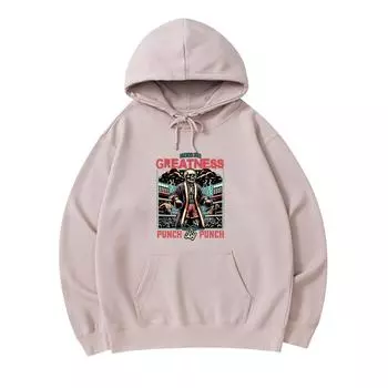 300 GSM Men s Cotton Hoodies Strive for Greatness Print Premium Cotton Sweatshirt XS армия зеленый