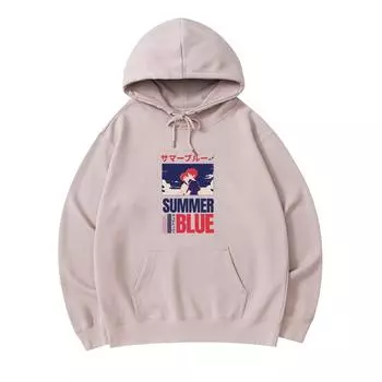 300 GSM Men s Cotton Hoodies Summer Blue Print Premium Cotton Sweatshirt XS армия зеленый