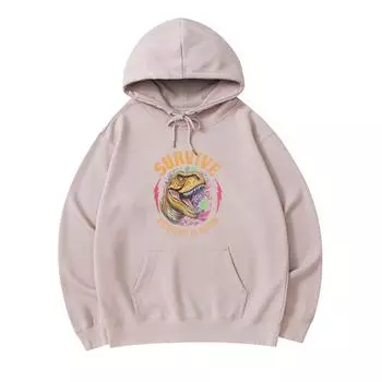 300 GSM Men s Cotton Hoodies Survive Print Premium Cotton Sweatshirt XS армия зеленый