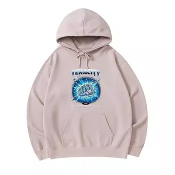 300 GSM Men s Cotton Hoodies Tenacity Print Premium Cotton Sweatshirt XS армия зеленый