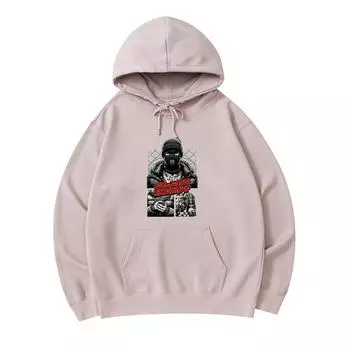 300 GSM Men s Cotton Hoodies The Great Heist Print Premium Cotton Sweatshirt XS армия зеленый