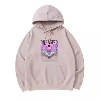 300 GSM Men s Cotton Hoodies The Dreamer Print Premium Cotton Sweatshirt XS армия зеленый