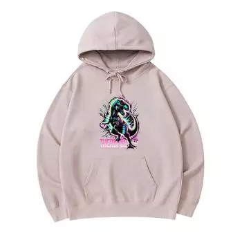 300 GSM Men s Cotton Hoodies Theropod Print Premium Cotton Sweatshirt XS армия зеленый