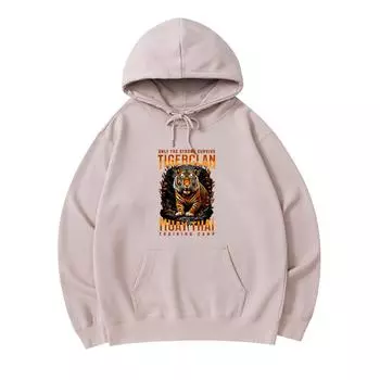 300 GSM Men s Cotton Hoodies Tigerclan Training Camp Print Premium Cotton Sweatshirt XS армия зеленый