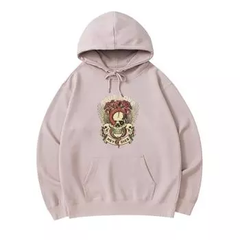 300 GSM Men s Cotton Hoodies TRUE LOVE NEVER DIES FUNNY Print Premium Cotton Sweatshirt XS армия зеленый